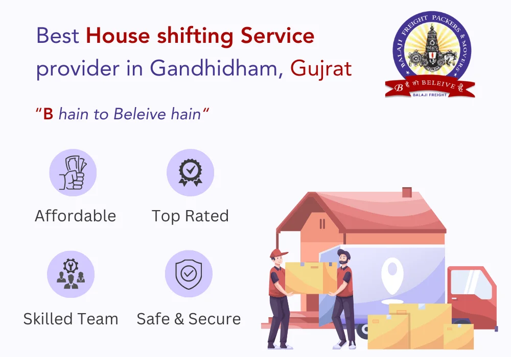 House shifting services in Gandhidham